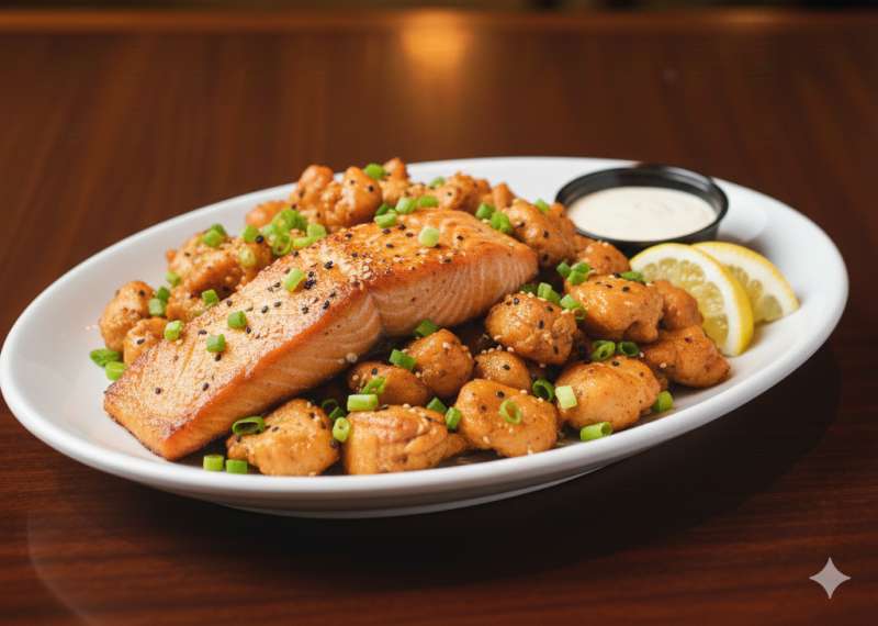 CHICKEN & SALMON