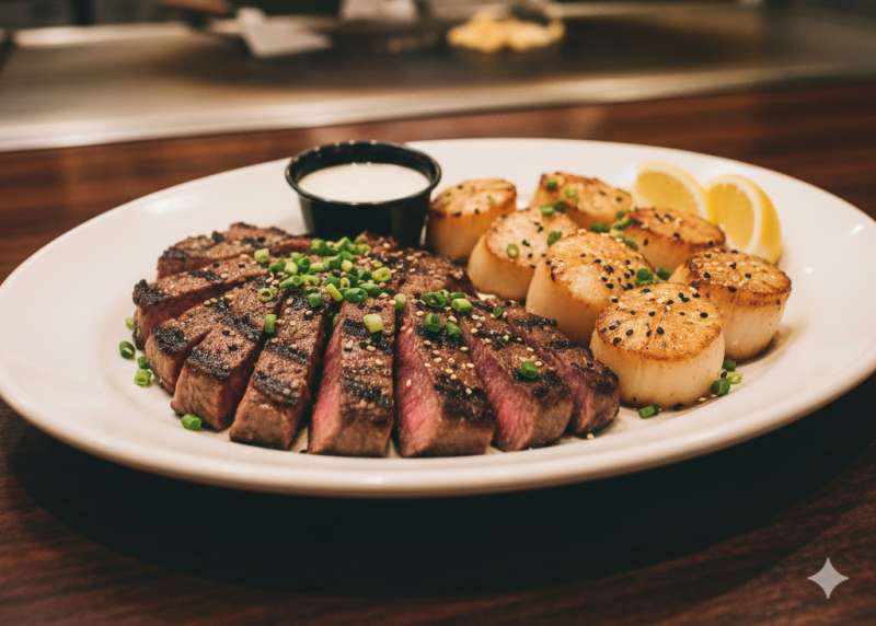 NY STEAK & SCALLOP